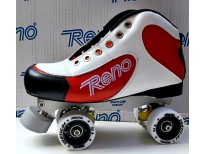 Patins complets "Oddity 2" - coloris : blanc rouge avec platines Variant M