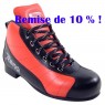 Chaussures Millénim PLUS 3 - coloris rouge & noir