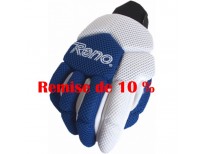 Gants Reno Tex bleu & blanc 