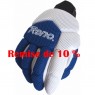 Gants Reno Tex bleu & blanc 