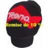 Genouillères Reno Tex noir & rouge